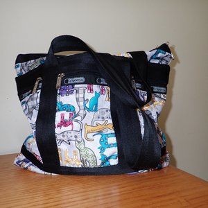 LeSportsac Cat Kitty Tote Bag